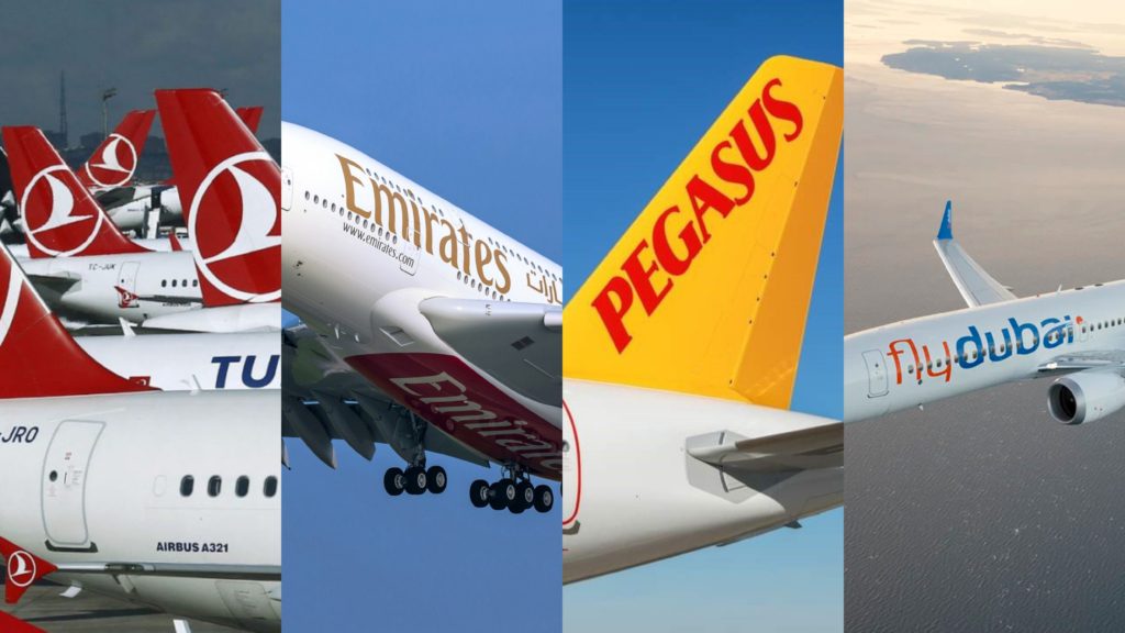 Dubai - Türkiye Arası Uçak Bileti Avantajları 2 airplane
