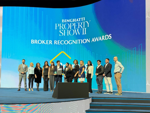 Binghatti'den “2025 Yılında En İyi Çıkış Yapan Şirket” Ödülü