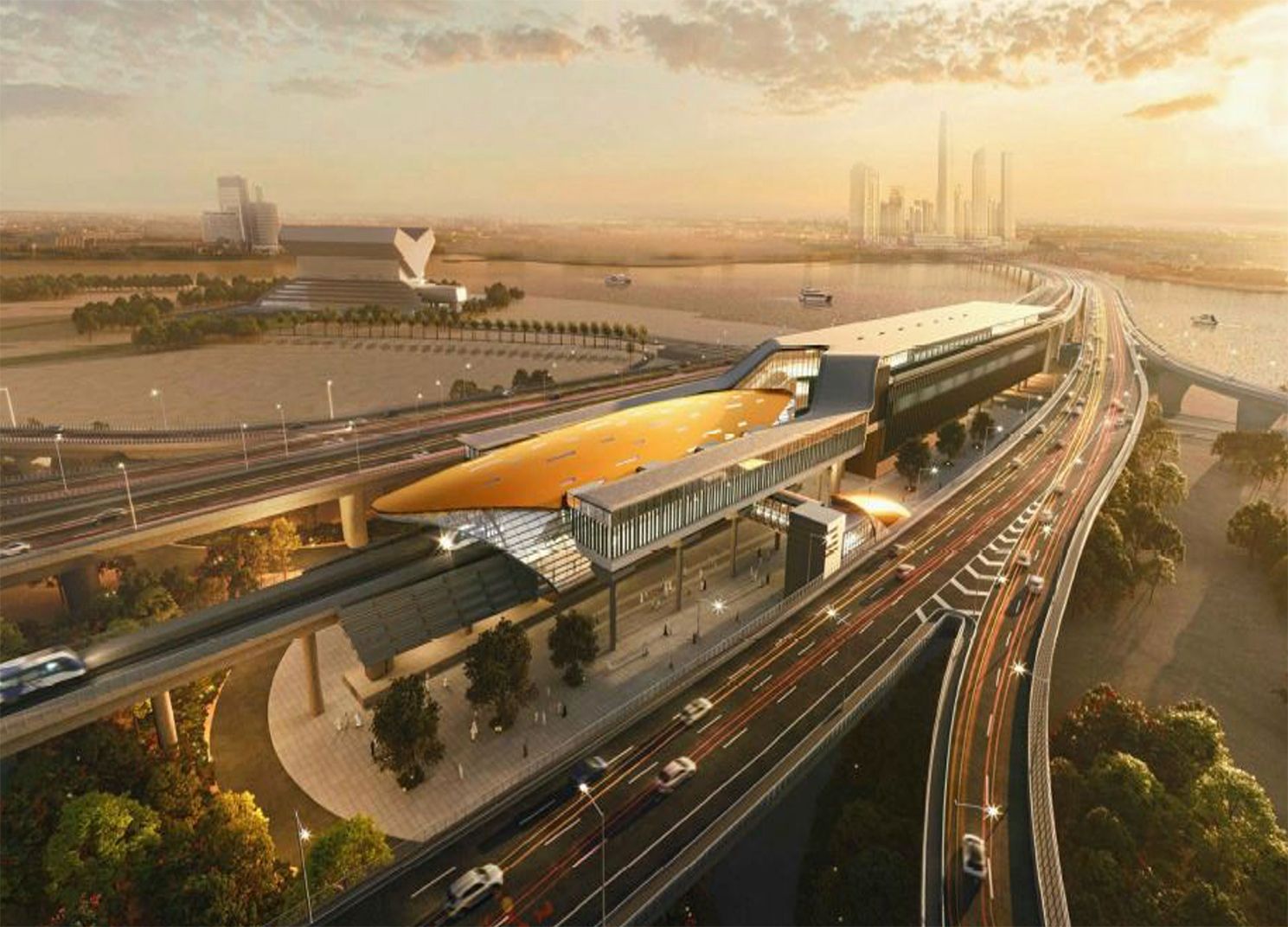 Dubai Metro Mavi Hat 2