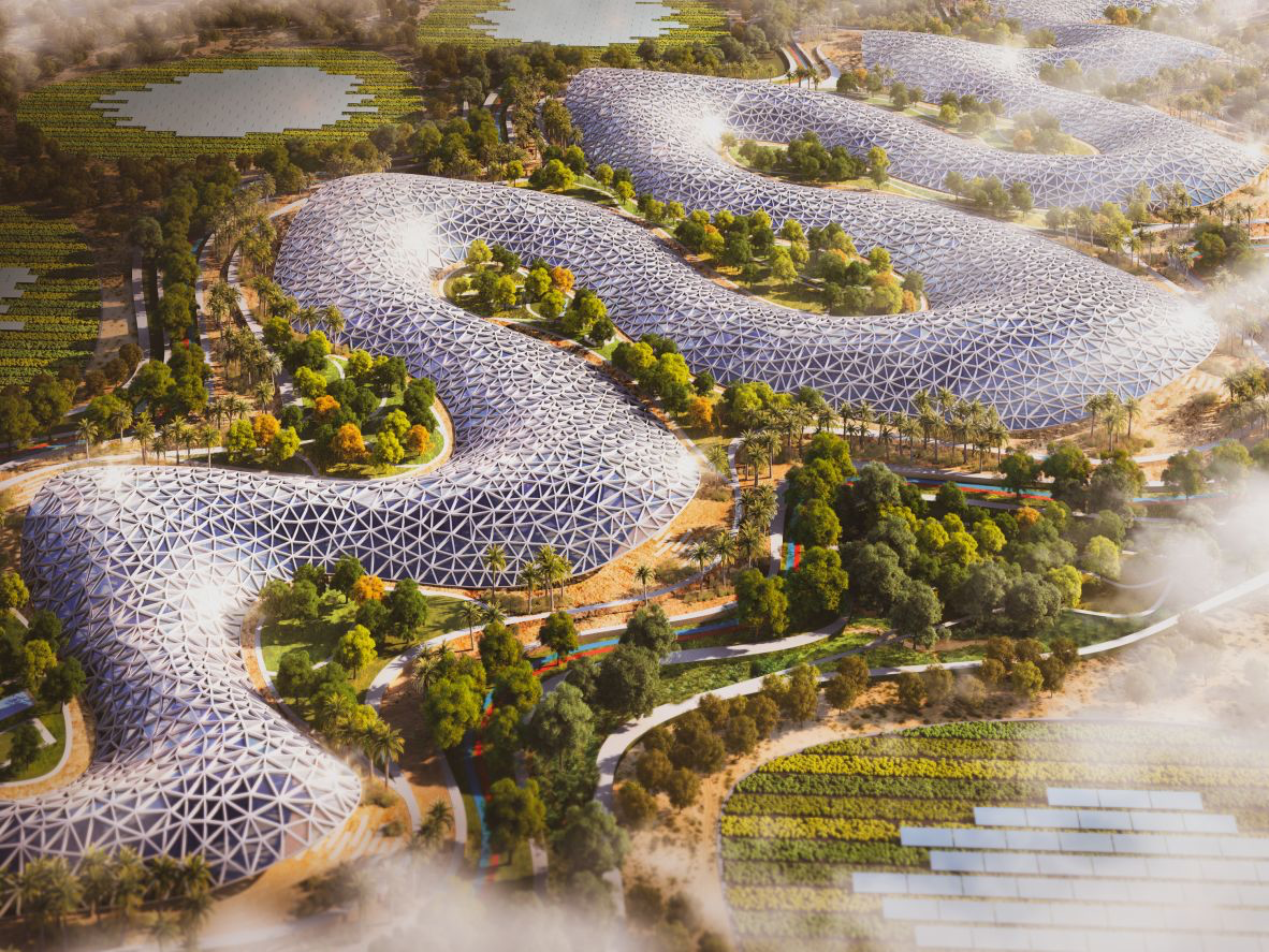 Dubai Çölün Ortasında 93 Kilometrelik Klimalı Bir Yaşam Koridoru Kuruyor: The Loop Projesi 2 image 91