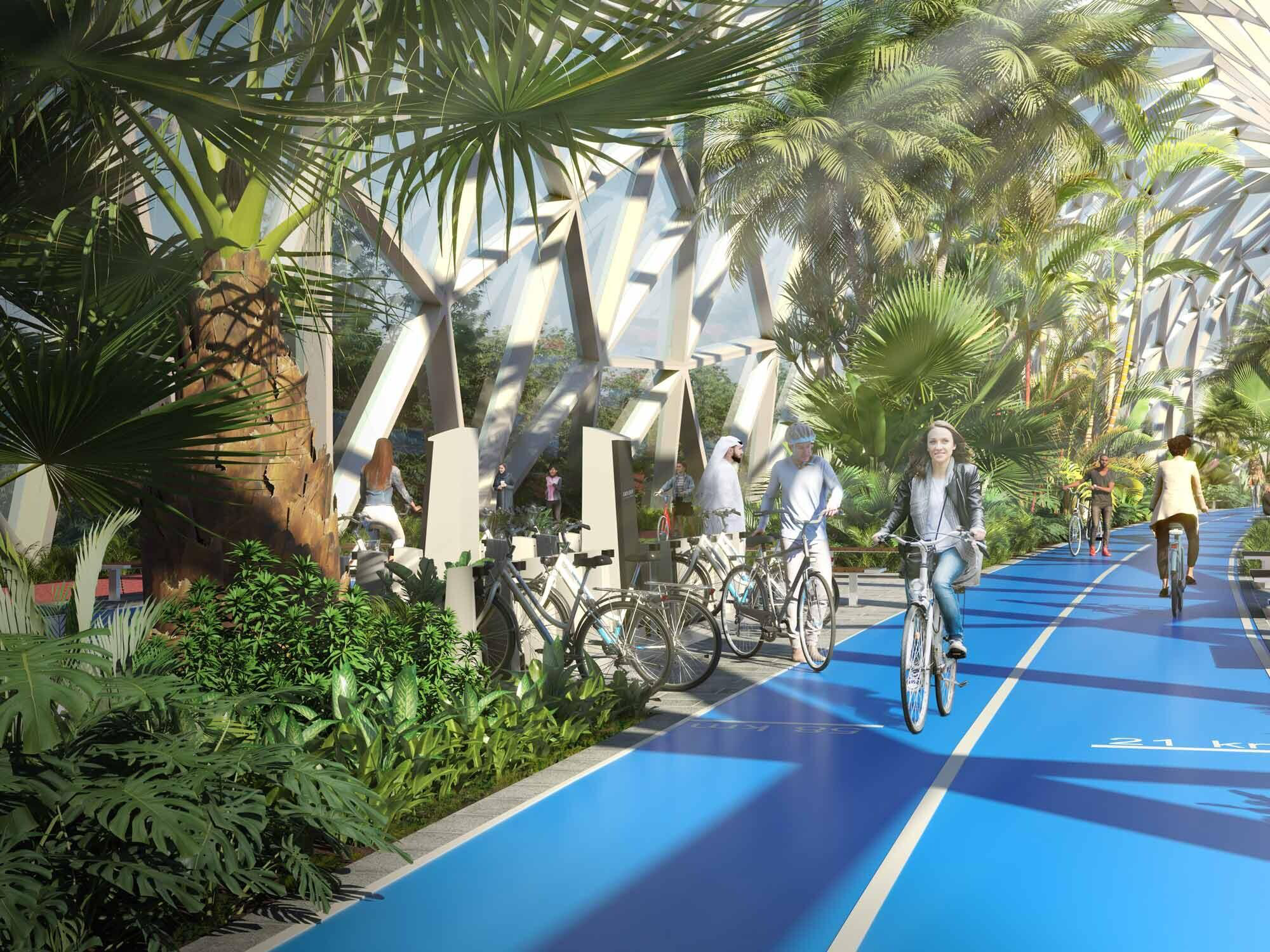 Dubai Çölün Ortasında 93 Kilometrelik Klimalı Bir Yaşam Koridoru Kuruyor: The Loop Projesi 5 image 94